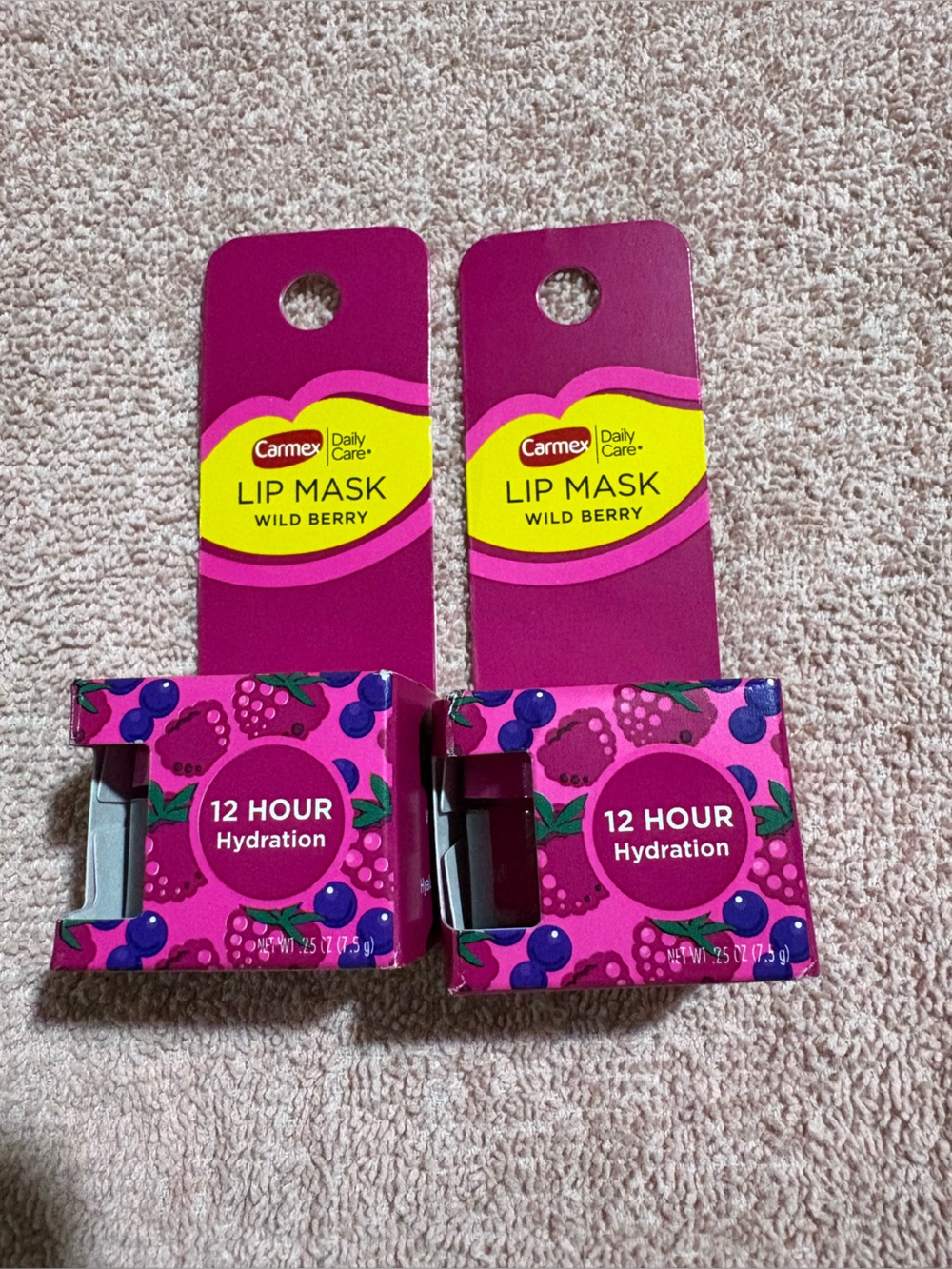 Wild Berry Lip Mask - Pink Hydrating Balm